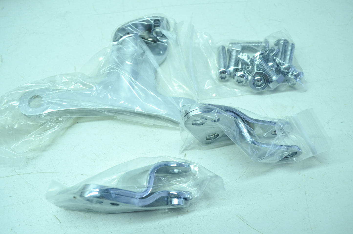 NEW OEM Harley-Davidson Chrome Motor Mount Brackets Bolts 04-07 Sportster XL 474