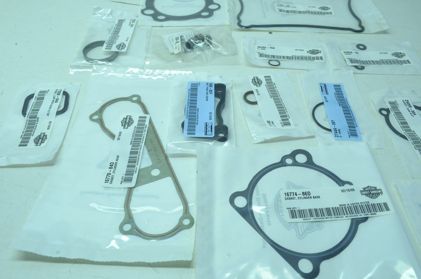 OEM Harley-Davidson 17055-00Y Top End Gasket Engine Kit NOS