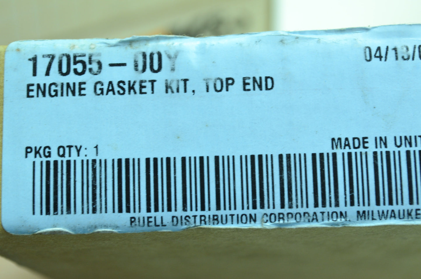 OEM Harley-Davidson 17055-00Y Top End Gasket Engine Kit NOS