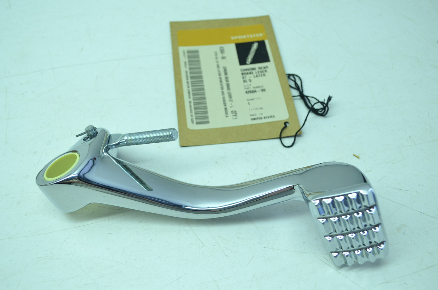 NEW OEM Harley Davidson Chrome Brake Lever Pedal Sportster XL 42604-99 NOS