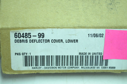 OEM Harley-Davidson 60485-99 Lower Debris Deflector Cover NOS