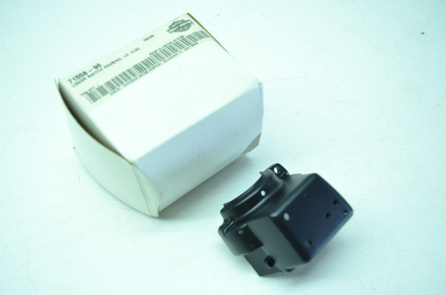 OEM Harley-Davidson 71558-96 Black Left Upper Switch Housing NOS
