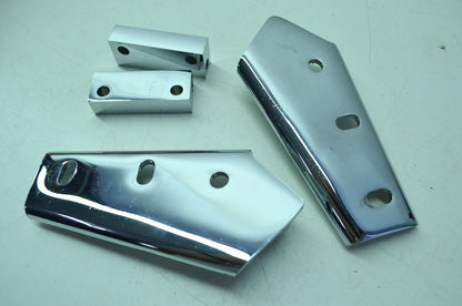 OEM Harley-Davidson 50601-83 Foot Floor Board Passenger Chrome Covers FXRT FLT F