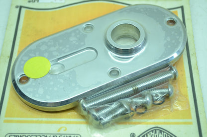 OEM Harley-Davidson 60656-94A Chrome Illuminator Inspection Cover NOS