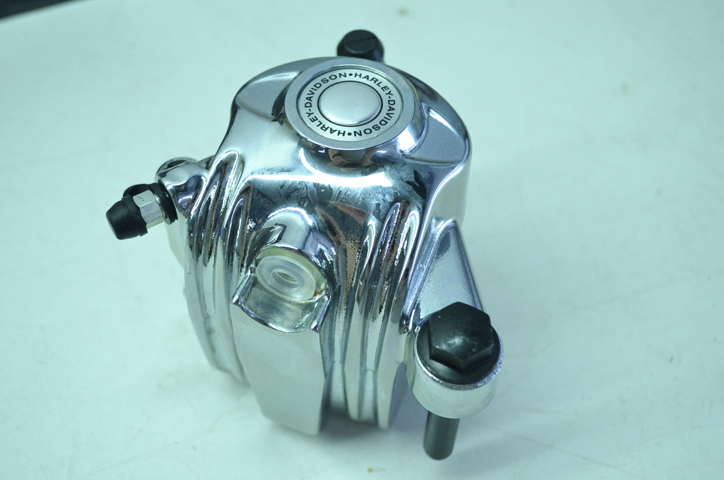 NEW OEM Harley Davidson Rear Chrome Caliper Kit Sportster XL 44549-04 NOS