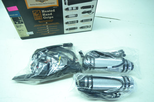 NEW OEM Harley Davidson Heat Hand Grip Kit Billet Narrow Style 56822-03 NOS