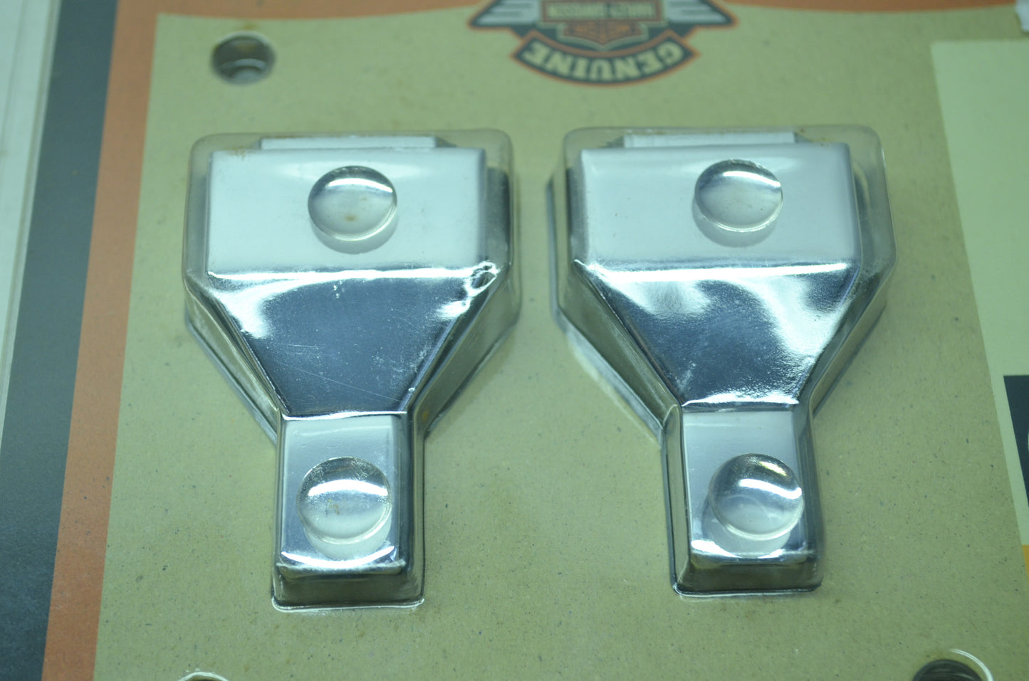NEW OEM Harley Davidson Pyramid Axle Adjuster Pair Sportster 41534-97 NOS