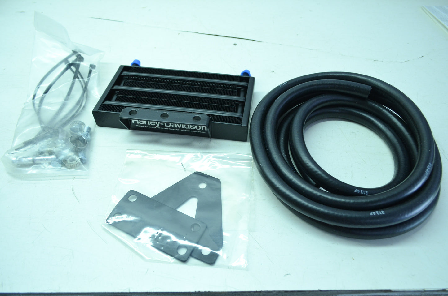 NEW OEM Harley Davidson Oil Cooler Kit FX XL Sportster 80006-81 NOS