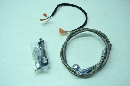 OEM Harley-Davidson 44803-99 Stainless Steel Brake Line Kit NOS