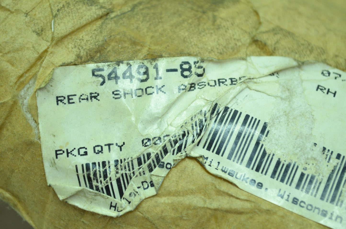Right Rear Air Shock Absorber Assembly NOS