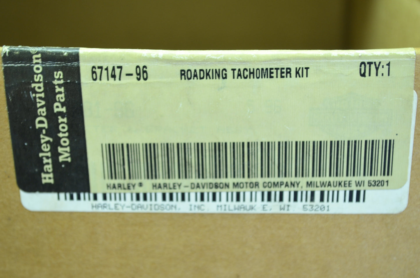 OEM Harley-Davidson 67147-96 Tachometer Kit NOS