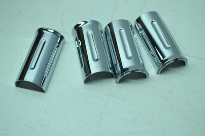 NEW OEM Harley Davidson Chrome Billet Pushrod Cover Kit 18096-00 NOS
