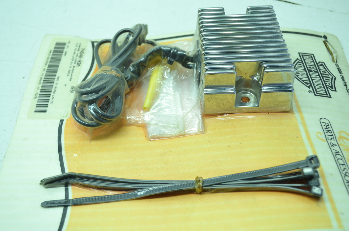 OEM Harley-Davidson 74546-93A Chrome Voltage Regulator NOS