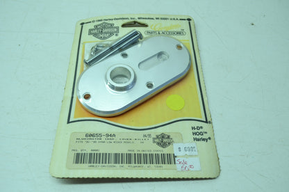 OEM Harley-Davidson 60655-94A Aluminator Inspection Cover Billet NOS