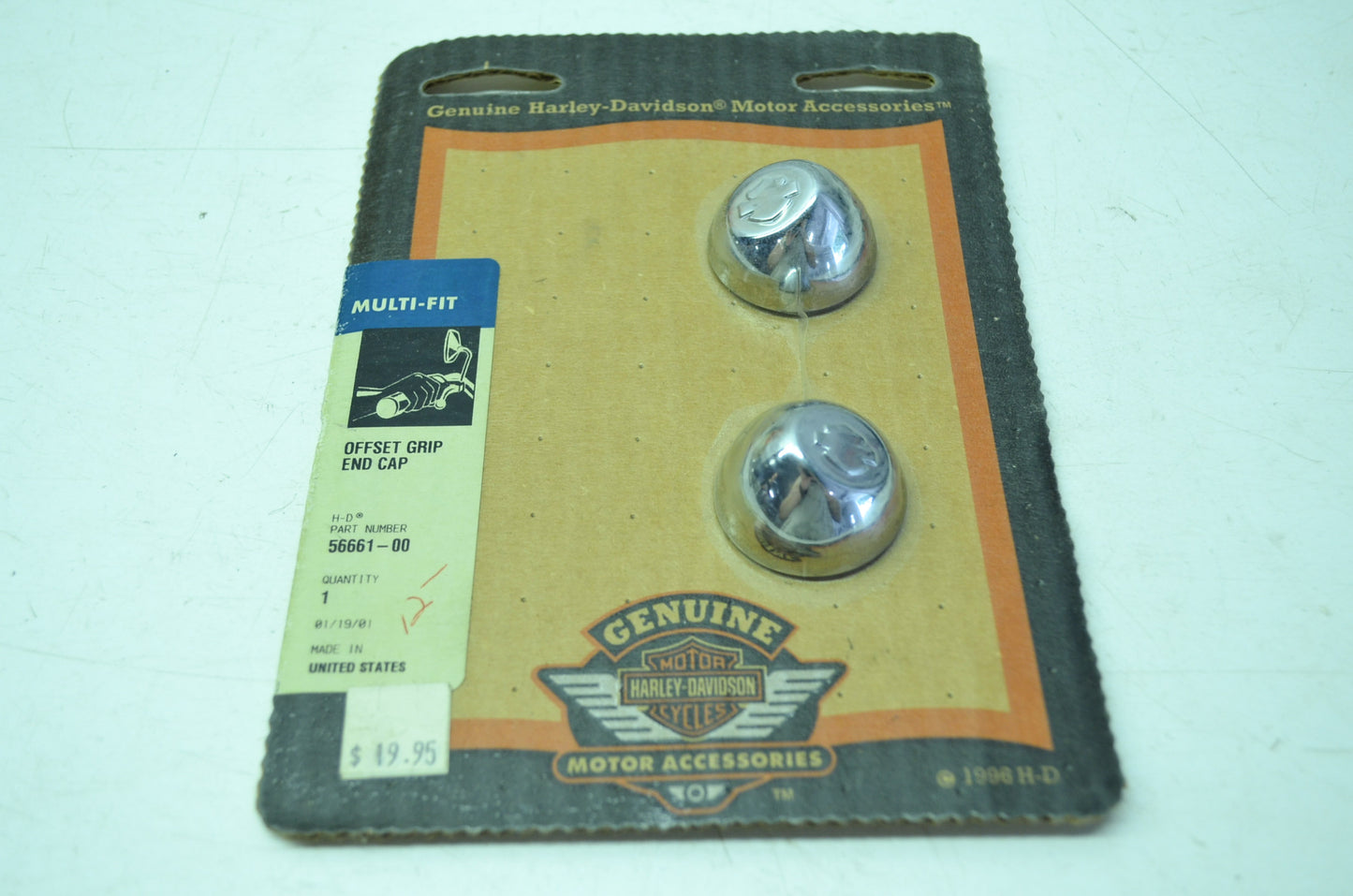 Offset Grip End Cap NOS