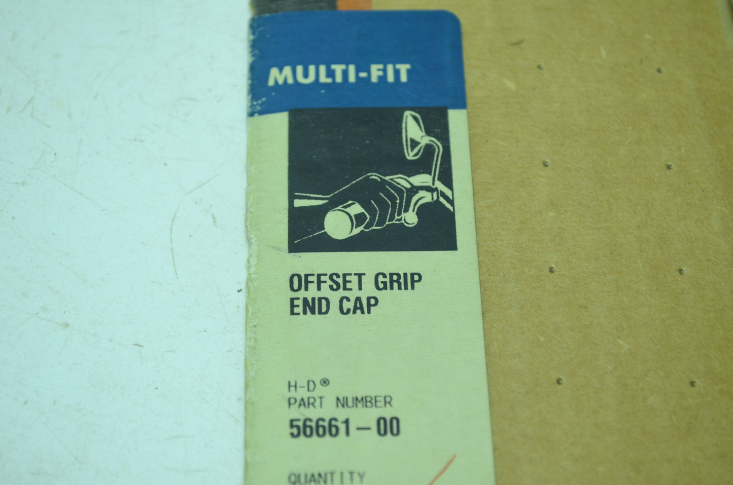 Offset Grip End Cap NOS