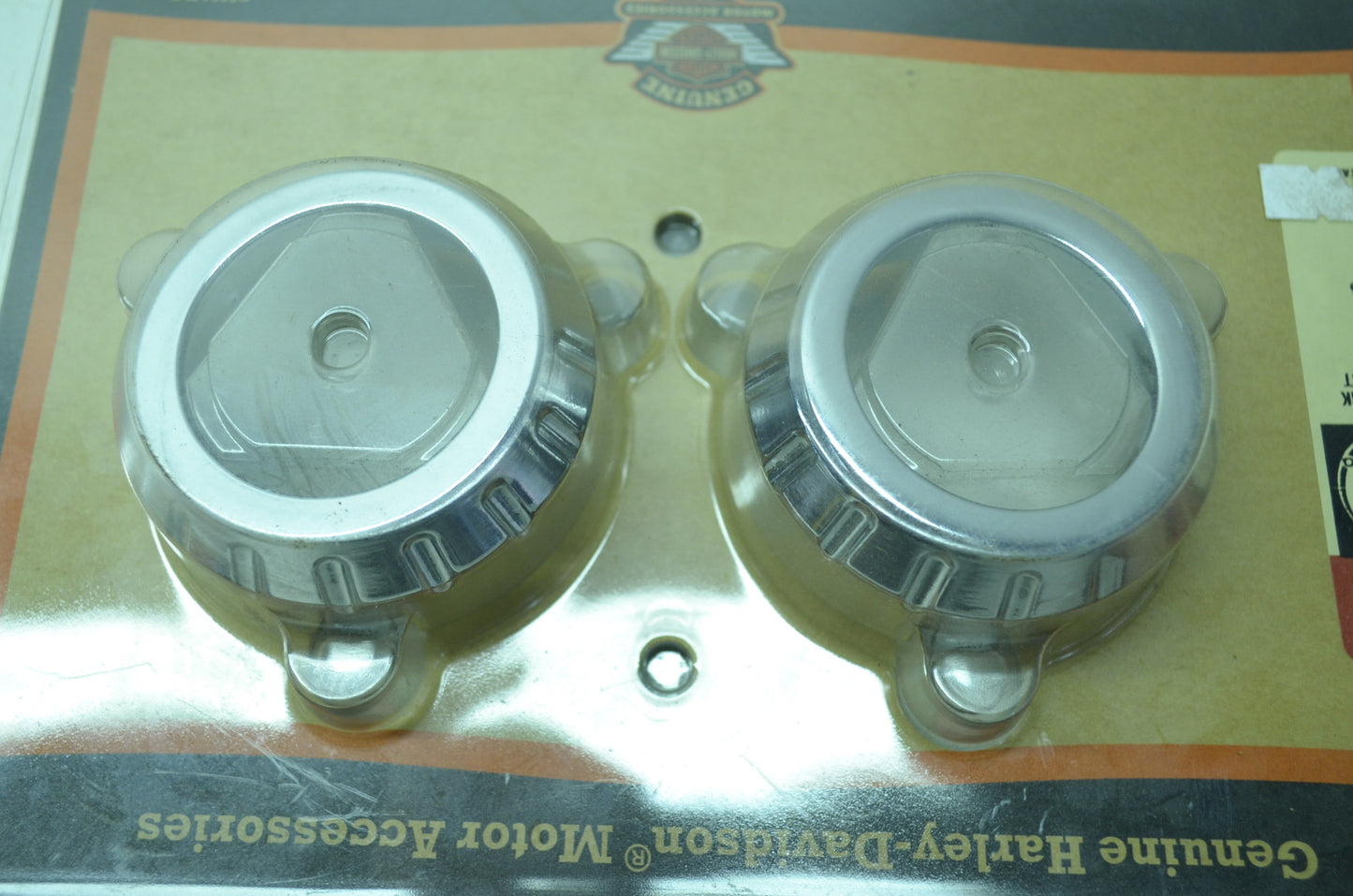 OEM Harley-Davidson 46656-06 Fluted Fork Slider Cover NOS