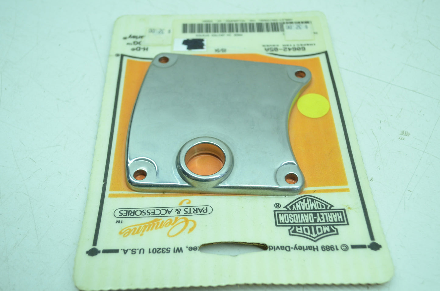 Chrome Inspection Cover NOS