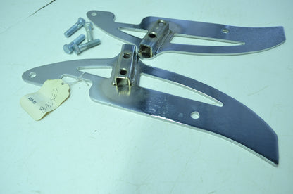 NEW OEM Harley Davidson Sissy Upright Bar Side Plate Bracket Kit 53558-81 NOS