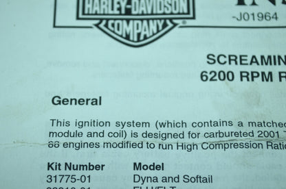 NEW OEM Harley-Davison Performance Race Ignition System Screamin Eagle 31775-00