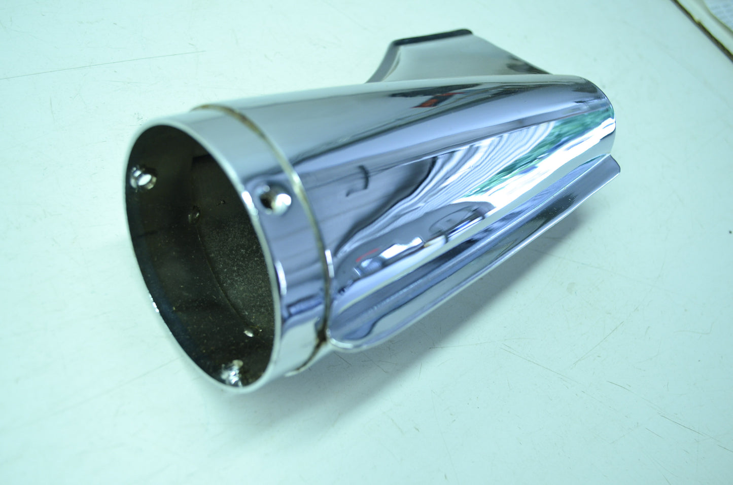 NEW OEM Harley Davidson Fish Tail Muffler Exhaust End Cap 65222-87 NOS
