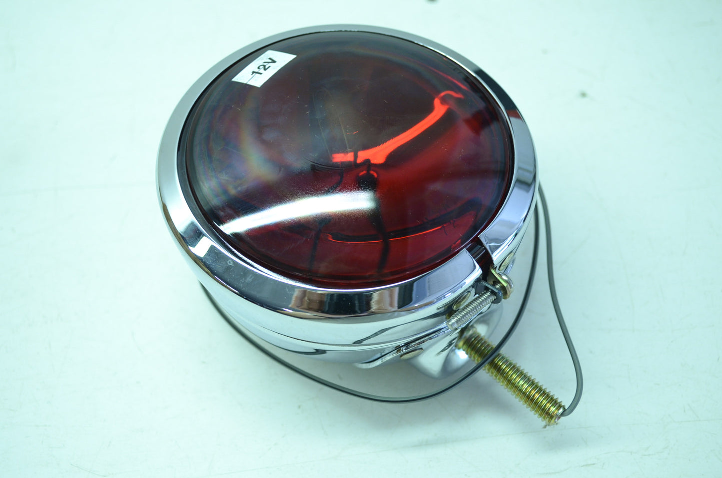 OEM Harley-Davidson 68663-64B Chrome Red Pursuit Lamp NOS