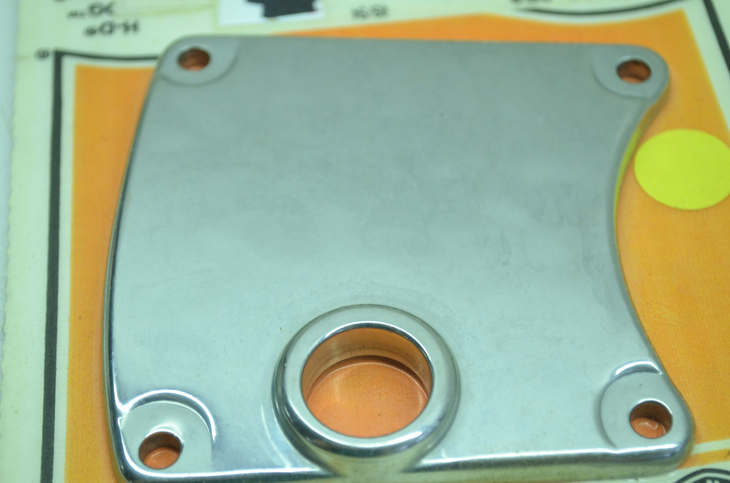 Chrome Inspection Cover NOS
