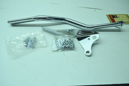 NEW OEM Harley Davidson Chrome Exhaust Bracket FXD Dyna 65527-98 NOS