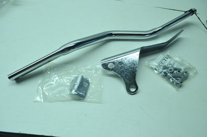 NEW OEM Harley Davidson Chrome Exhaust Bracket FXD Dyna 65527-98 NOS