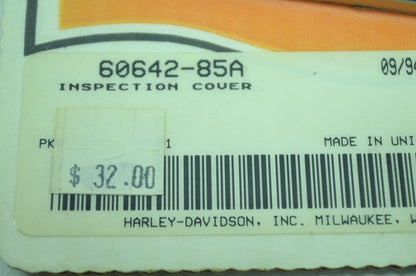 Chrome Inspection Cover NOS