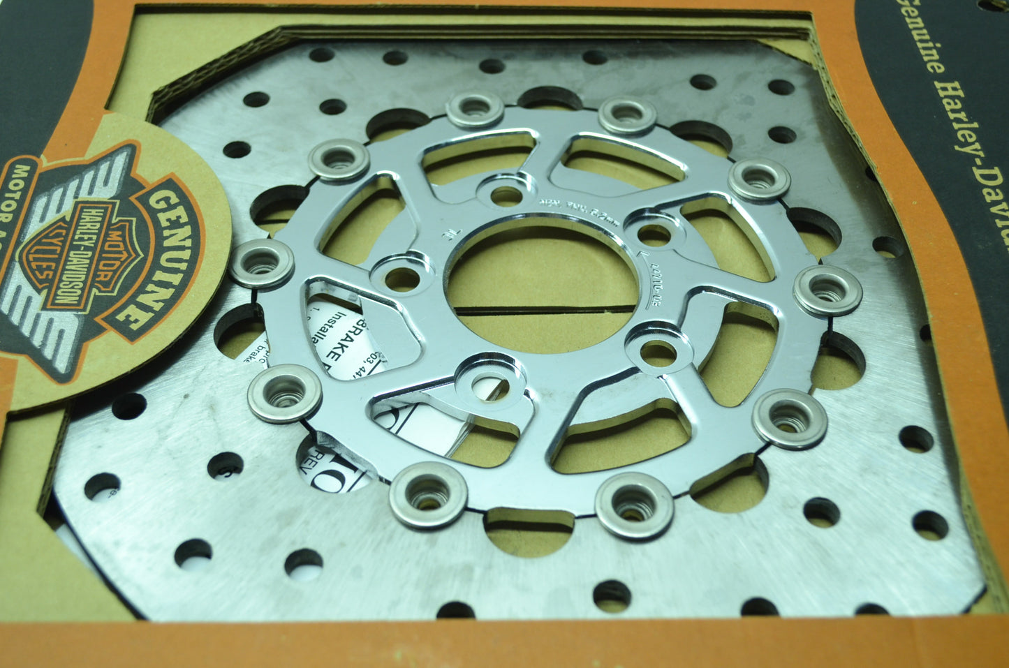 OEM Harley-Davidson 44709-03 Left Rear Brake Disc Kit NOS
