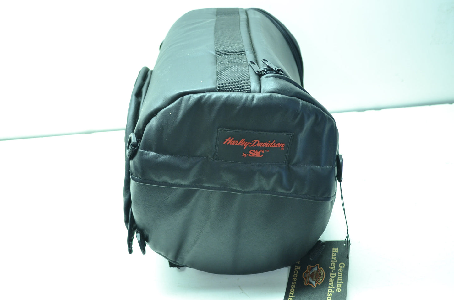 NEW OEM Harley Davidson Rack Sac Bag Touring Backrest Leather 98911-01 NOS