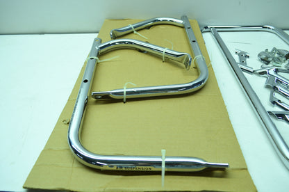 NEW OEM Harley Davidson Triple Rail Saddle Bag Guard Kit 93-96 FLT FLH 90845-93