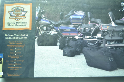 NEW OEM Harley Davidson Saddlebag Liner Bad Boy Style 91958-97 NOS