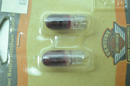 OEM Harley-Davidson 75162-00 Bulb Type T-3 1/4 #161 Red NOS