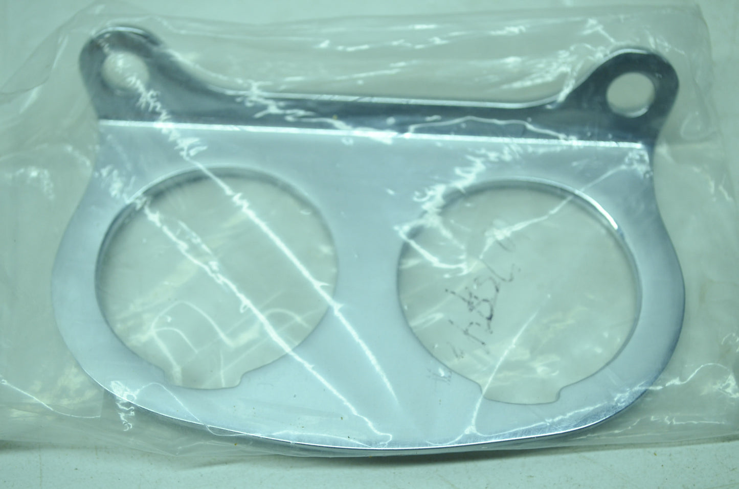 OEM Harley-Davidson 67485-04 Dual Gauge Bracket Kit 1.5" NOS