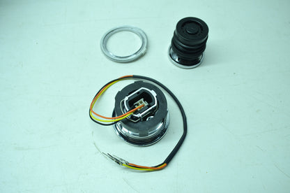 NEW OEM Harley Davidson Chrome Flush Fuel Cap And Gauge Mount 62818-08 NOS
