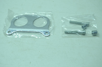 OEM Harley-Davidson 67270-04 Dual Gauge Bracket Kit 1.5" NOS