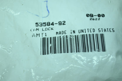 NEW OEM Harley Davidson Saddlebag Lock & Key Kit 53584-92 NOS