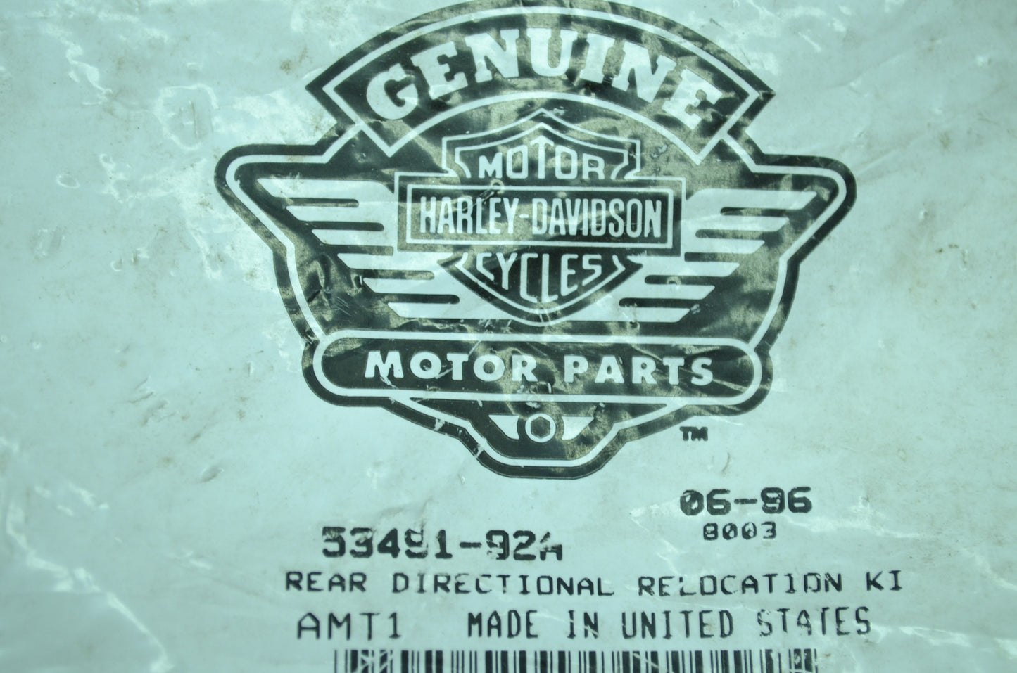 Rear Directional Relocation Kit NOS