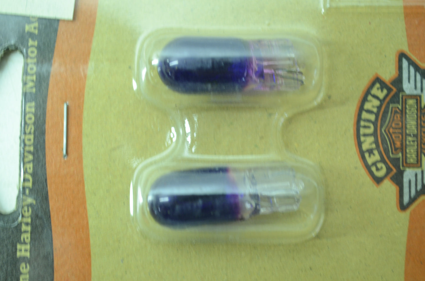 OEM Harley-Davidson 75179-01 Bulb Type T-3 1/4 #168 Blue NOS