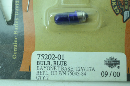 Gauge Blue Bulb NOS