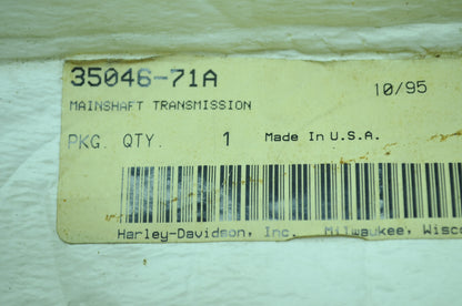 Transmission Mainshaft NOS