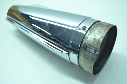 OEM Harley Davidson Fish Tail End Cap Exhaust 65222-87A NOS