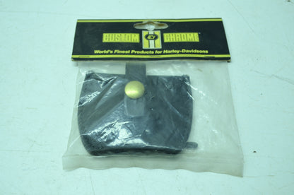 NEW OEM Custom Chrome Leather Lock Cover Harley Davidson 19-601 NOS