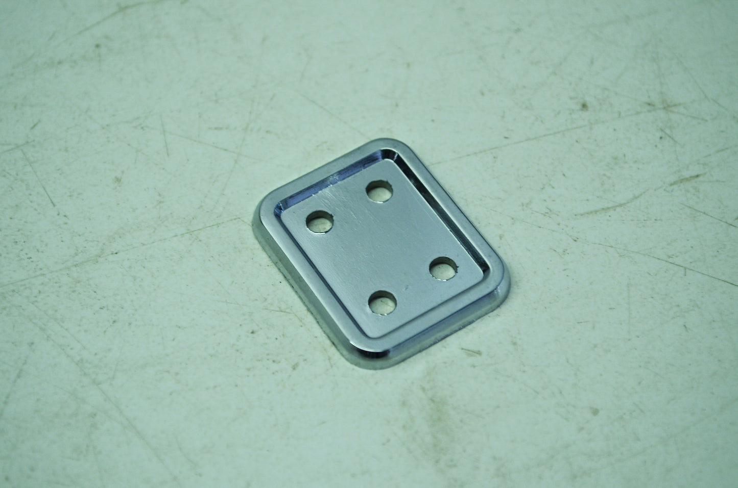 Luggage Box Cover Latch Plate NOS