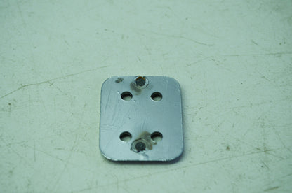 Luggage Box Cover Latch Plate NOS