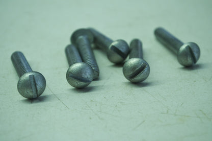 Round Head Screws Qty 6 NOS