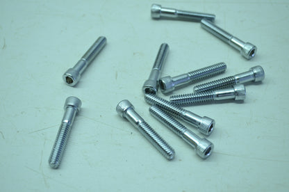 OEM Harley-Davidson 812 Chrome Screw Qty 10 NOS