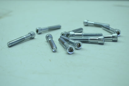 OEM Harley-Davidson 812 Chrome Screw Qty 10 NOS
